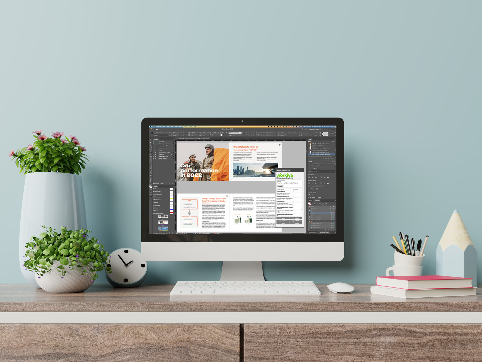 Integratie met Adobe Indesign
